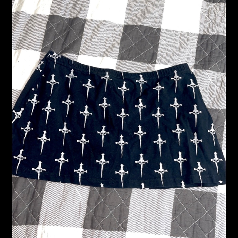 Lip Service Dagger Mini Skirt